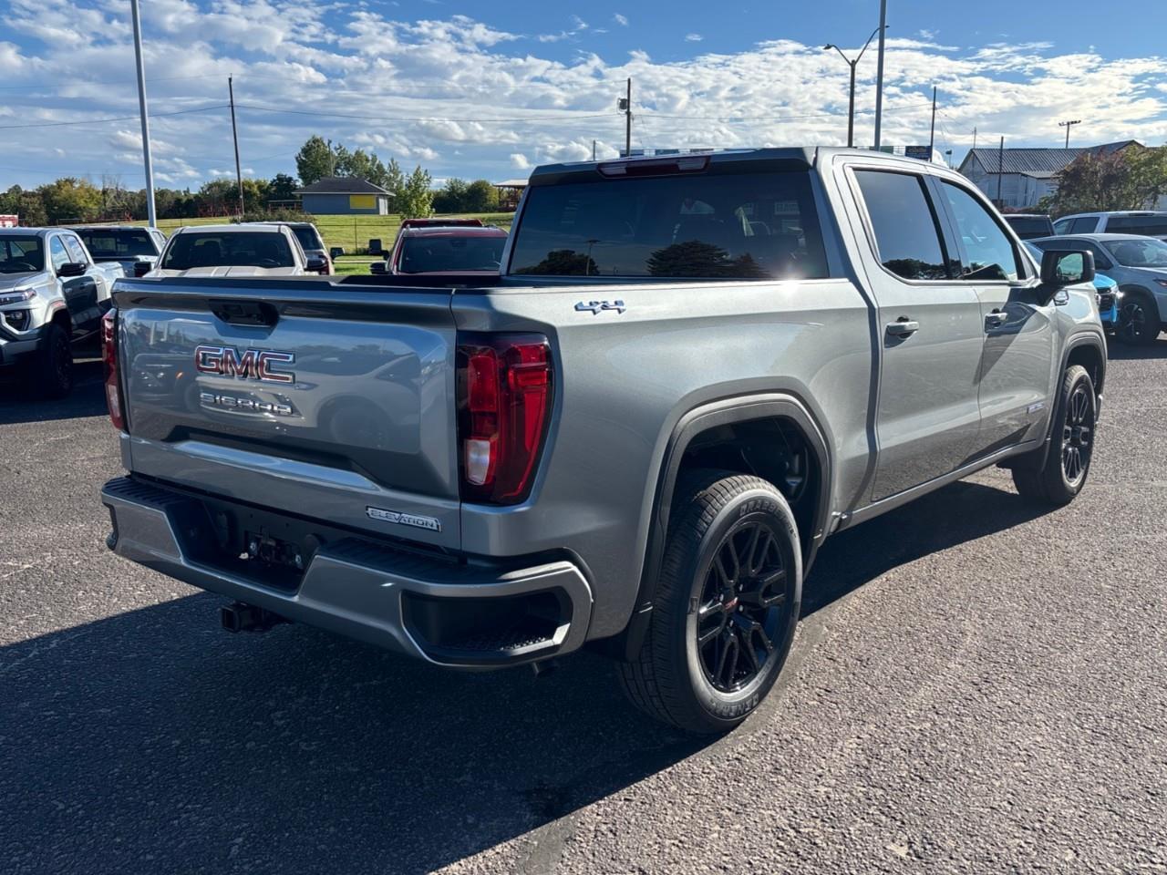 2026 GMC Sierra 1500 Elevation New 6 Passenger Gas Powered V8 Crew Cab 4X4 Truck with Heated Front Seats, Heated Steering Wheel with a 13.4 Diagonal Touchscreen Radio with Google Built-In, Wireless Apple CarPlay and Android Auto Photo3