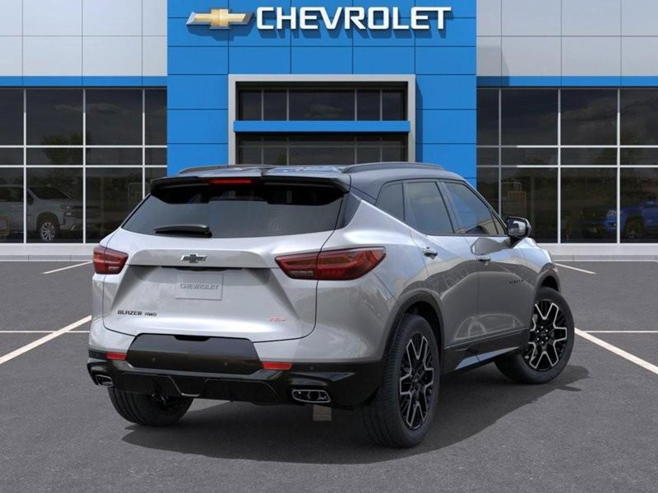 2026 Chevrolet Blazer RS New Sporty 5 Passenger AWD SUV with a Panoramic Sunroof, Heated and Power Front Seats, Heated Steering Wheel, Hands Free Power Liftgate, Wireless Phone Charging and a 10.2 Diagonal Touchscreen Radio w Photo