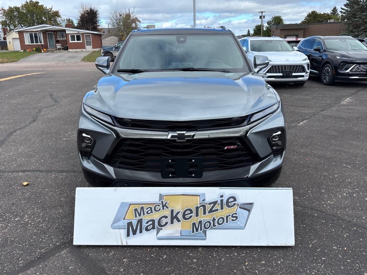 2026 Chevrolet Blazer RS New Sporty 5 Passenger AWD SUV with a Panoramic Sunroof, Heated and Power Front Seats, Heated Steering Wheel, Hands Free Power Liftgate, Wireless Phone Charging and a 10.2 Diagonal Touchscreen Radio w Photo0