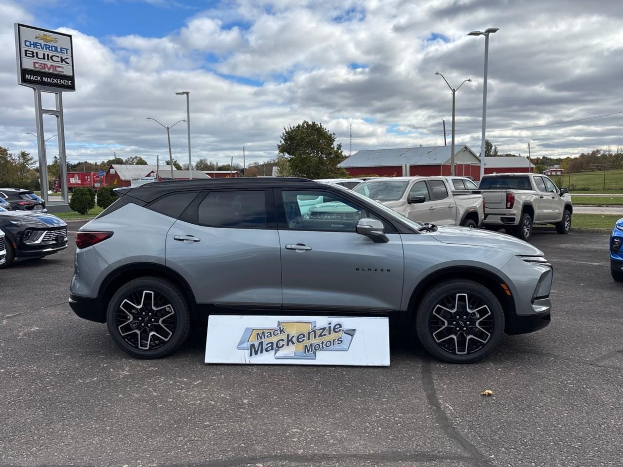 2026 Chevrolet Blazer RS New Sporty 5 Passenger AWD SUV with a Panoramic Sunroof, Heated and Power Front Seats, Heated Steering Wheel, Hands Free Power Liftgate, Wireless Phone Charging and a 10.2 Diagonal Touchscreen Radio w Photo