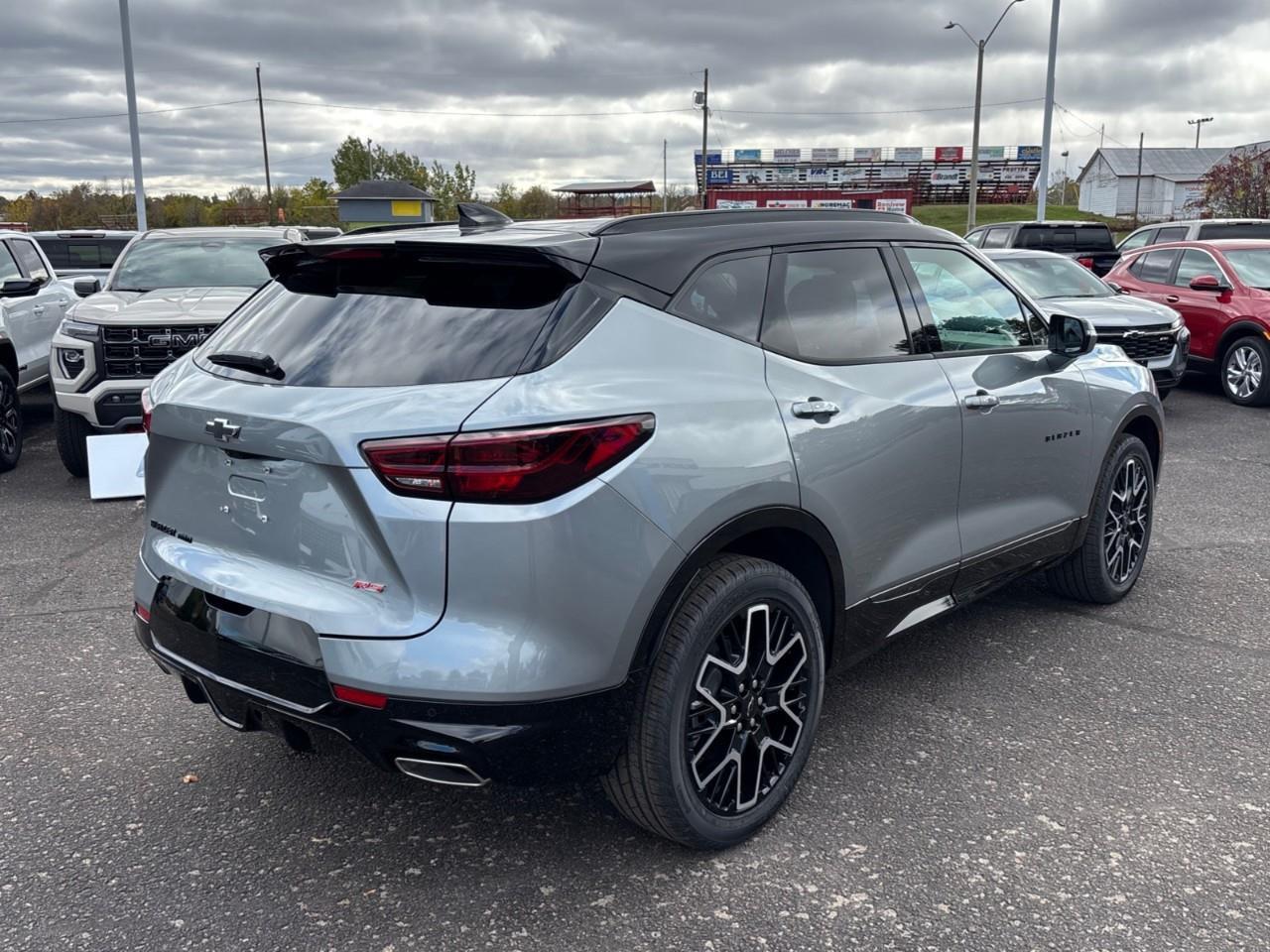 2026 Chevrolet Blazer RS New Sporty 5 Passenger AWD SUV with a Panoramic Sunroof, Heated and Power Front Seats, Heated Steering Wheel, Hands Free Power Liftgate, Wireless Phone Charging and a 10.2 Diagonal Touchscreen Radio w Photo