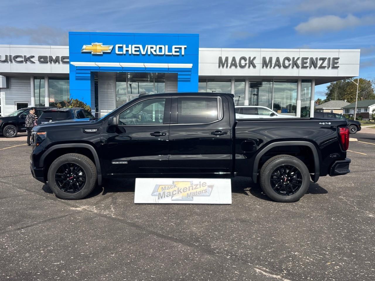 2026 GMC Sierra 1500 Elevation New 6 Passenger Gas Powered V8 Crew Cab 4X4 Truck with Heated Front Seats, Heated Steering Wheel with a 13.4 Diagonal Touchscreen Radio with Google Built-In, Wireless Apple CarPlay and Android Auto Photo