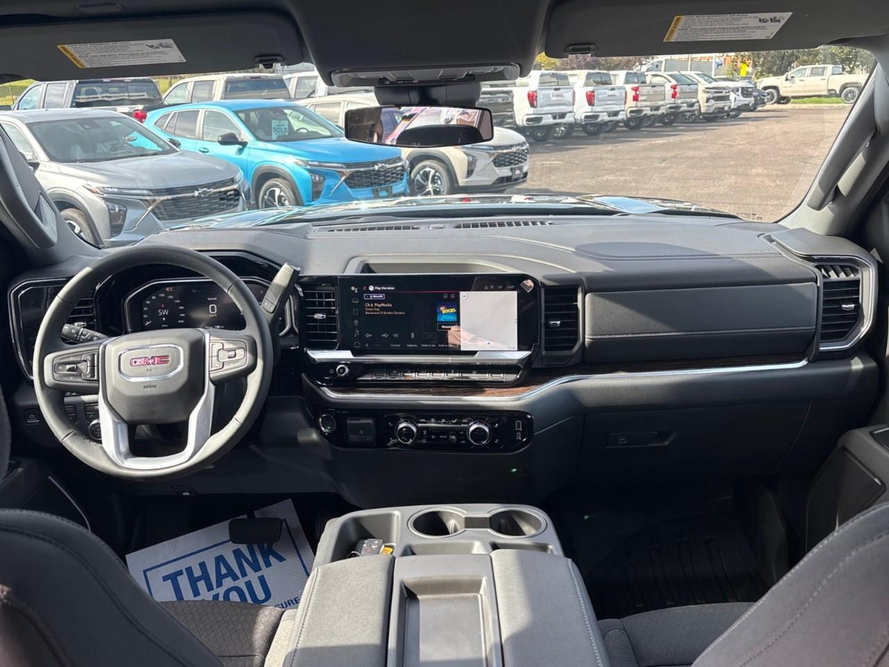 2026 GMC Sierra 1500 Elevation New 6 Passenger Gas Powered V8 Crew Cab 4X4 Truck with Heated Front Seats, Heated Steering Wheel with a 13.4 Diagonal Touchscreen Radio with Google Built-In, Wireless Apple CarPlay and Android Auto Photo