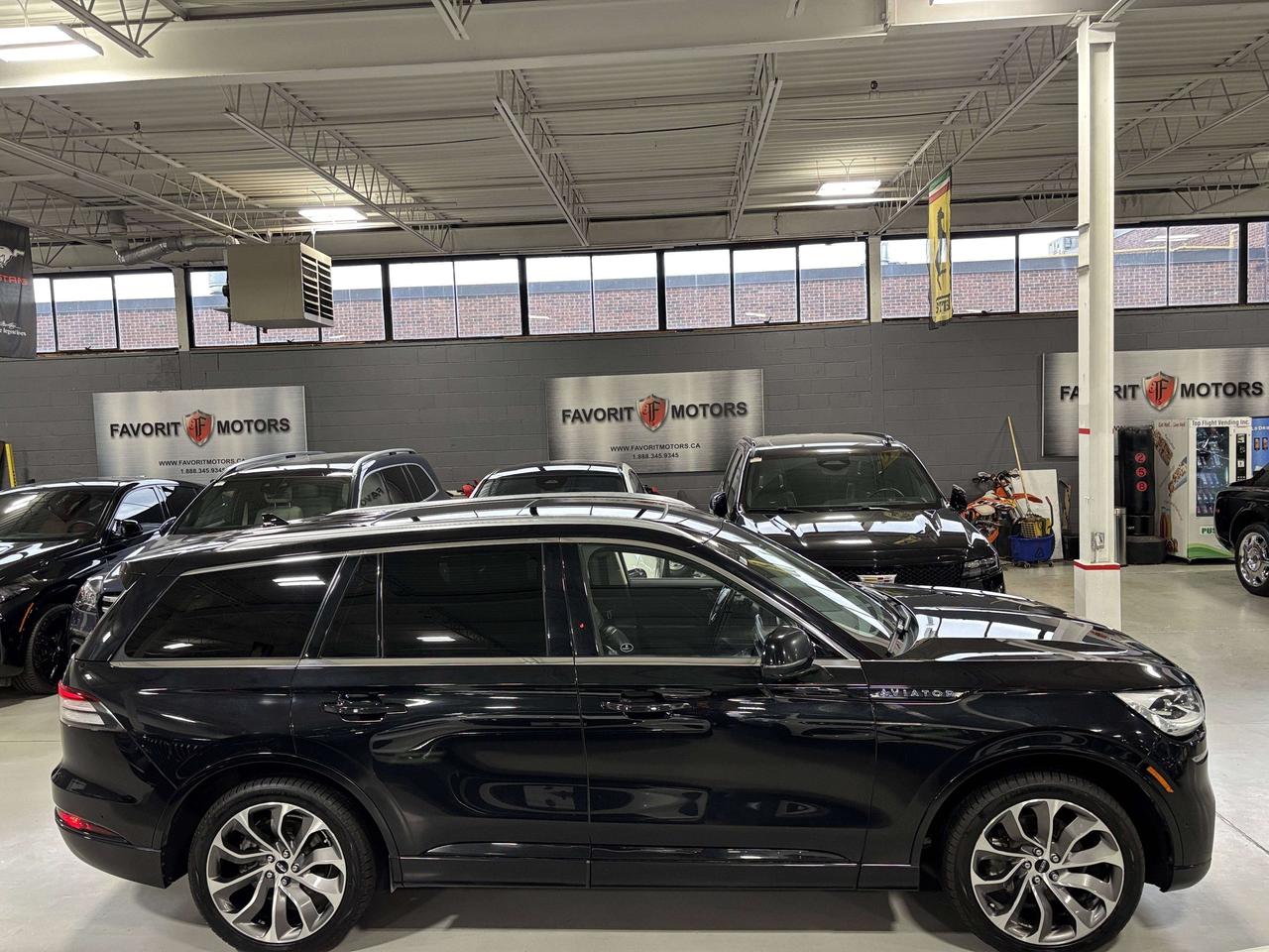 2022 Lincoln Aviator Grand Touring|AWD|NAV|REVELAUDIO|7PASS|MASSAGE|HUD Photo2