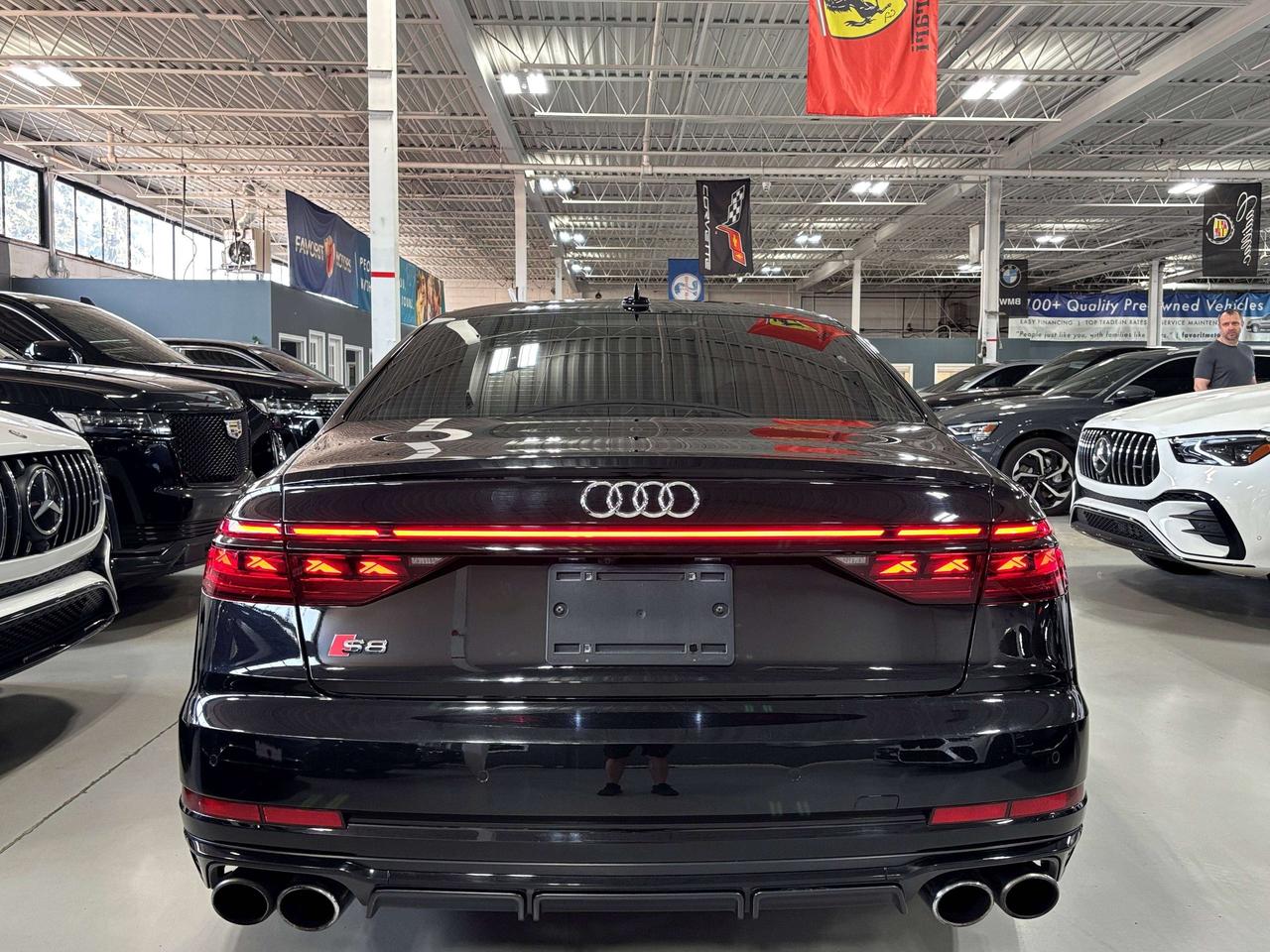2022 Audi S8 QUATTRO|MYTHOSBLACK|V8TWINTURBO|CARBONTRIMS|HUD|+ Photo