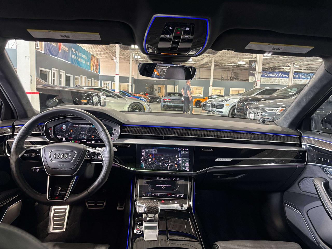 2022 Audi S8 QUATTRO|MYTHOSBLACK|V8TWINTURBO|CARBONTRIMS|HUD|+ Photo