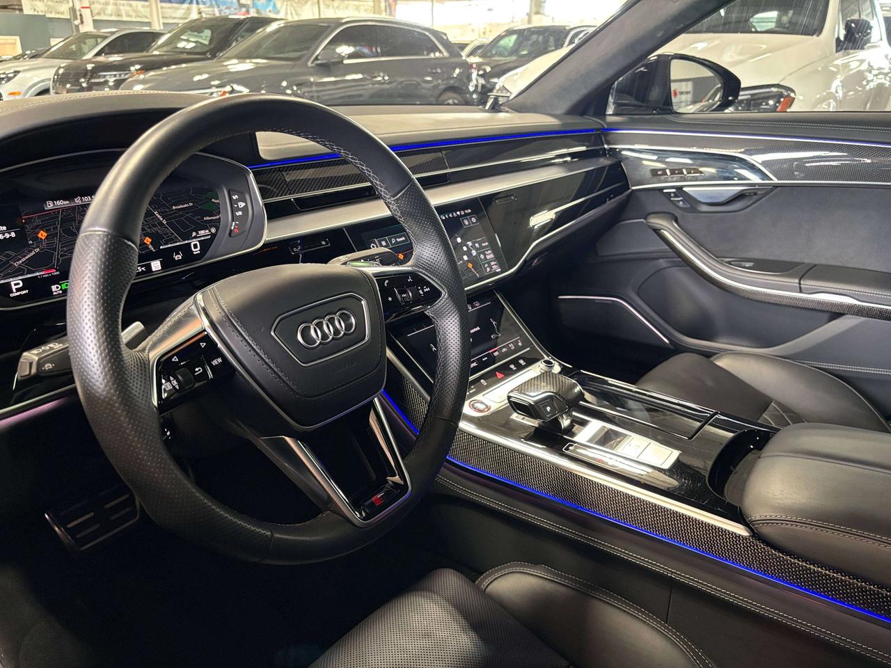 2022 Audi S8 QUATTRO|MYTHOSBLACK|V8TWINTURBO|CARBONTRIMS|HUD|+ Photo