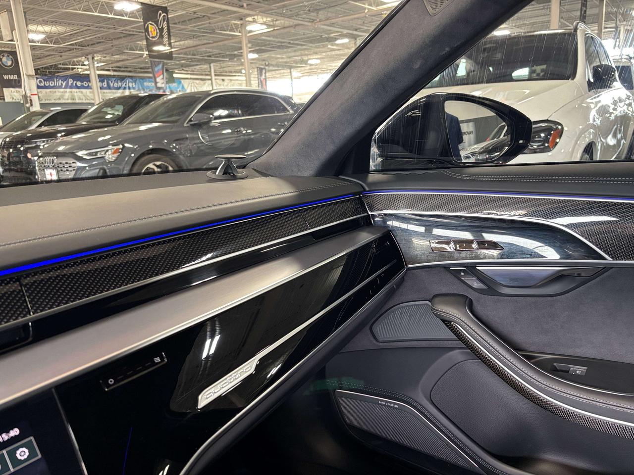 2022 Audi S8 QUATTRO|MYTHOSBLACK|V8TWINTURBO|CARBONTRIMS|HUD|+ Photo