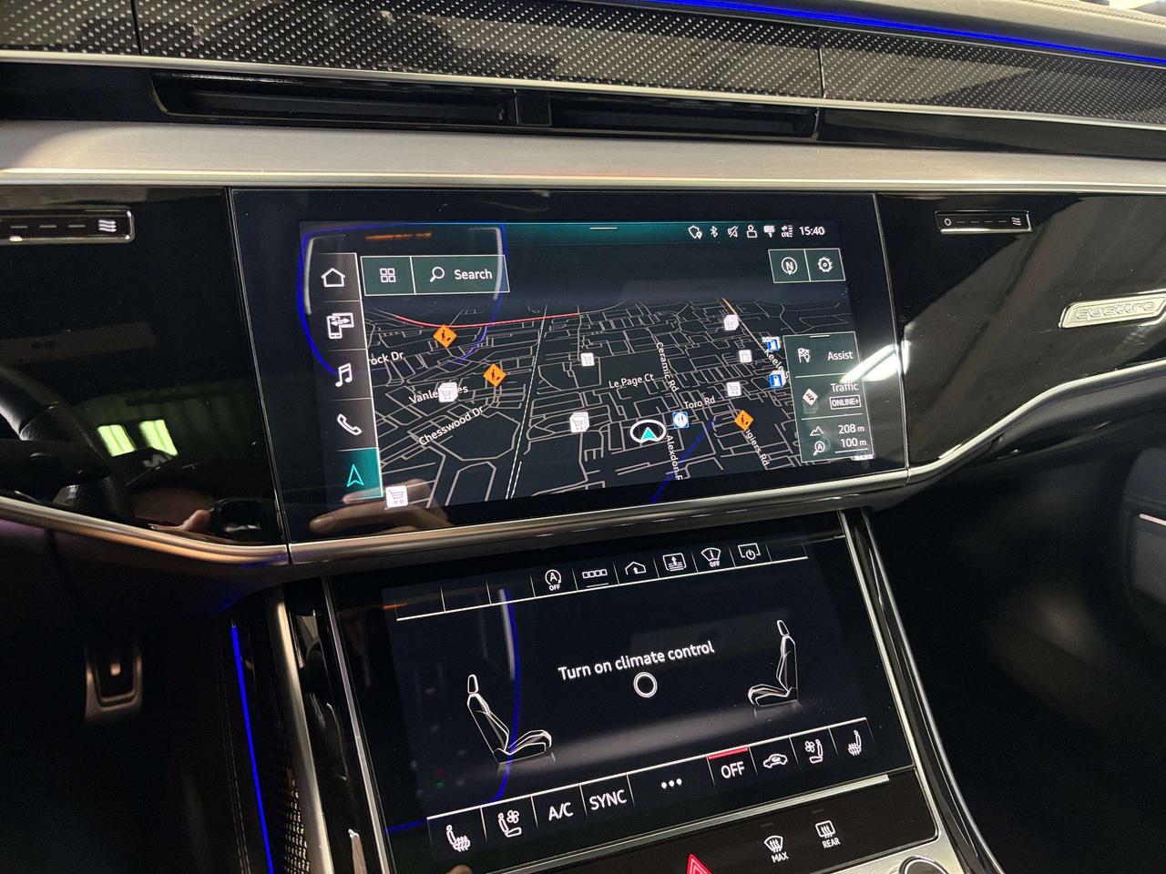 2022 Audi S8 QUATTRO|MYTHOSBLACK|V8TWINTURBO|CARBONTRIMS|HUD|+ Photo