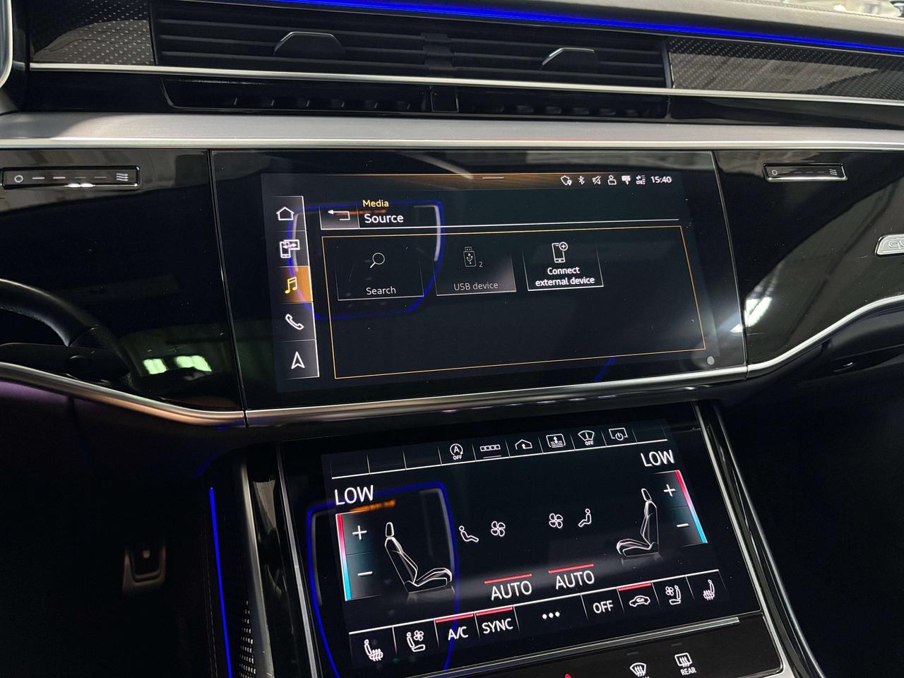 2022 Audi S8 QUATTRO|MYTHOSBLACK|V8TWINTURBO|CARBONTRIMS|HUD|+ Photo