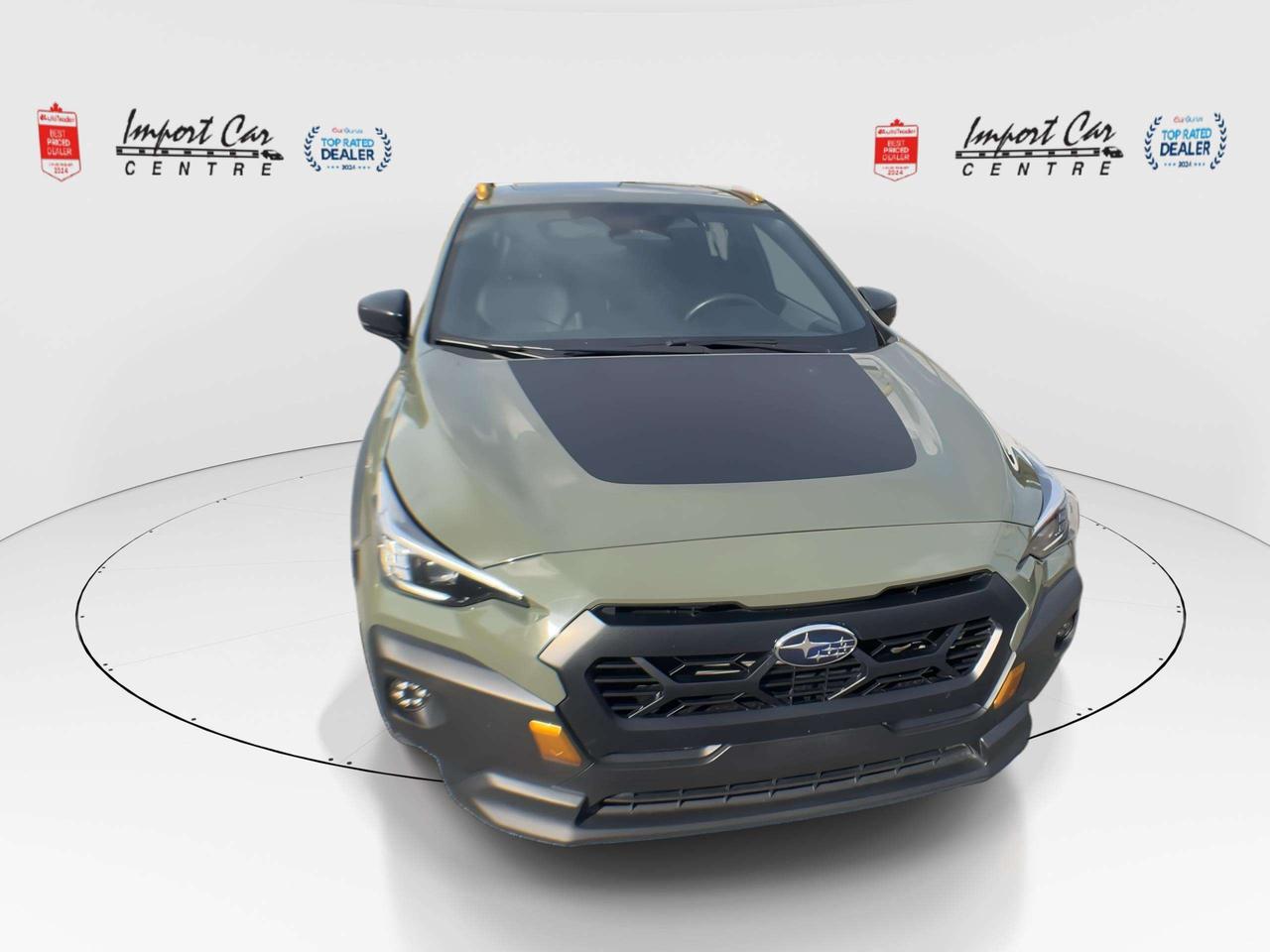 2024 Subaru XV Crosstrek Wilderness WILDERNESS!!  182 HORSES, ALL WEATHER SURFACES, ROOF, BK. CAM, ALLOYS Photo2
