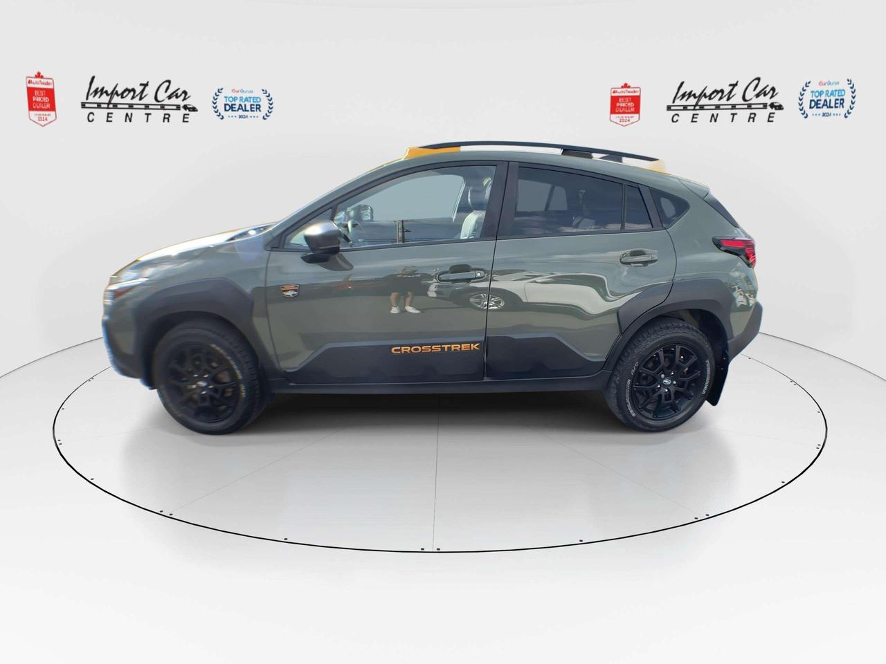 2024 Subaru XV Crosstrek Wilderness WILDERNESS!!  182 HORSES, ALL WEATHER SURFACES, ROOF, BK. CAM, ALLOYS Photo4