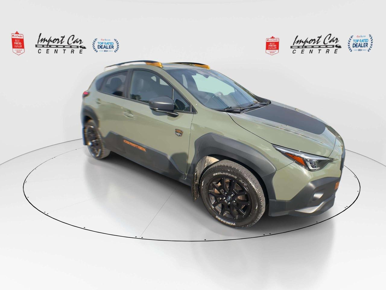 2024 Subaru XV Crosstrek Wilderness WILDERNESS!!  182 HORSES, ALL WEATHER SURFACES, ROOF, BK. CAM, ALLOYS Photo