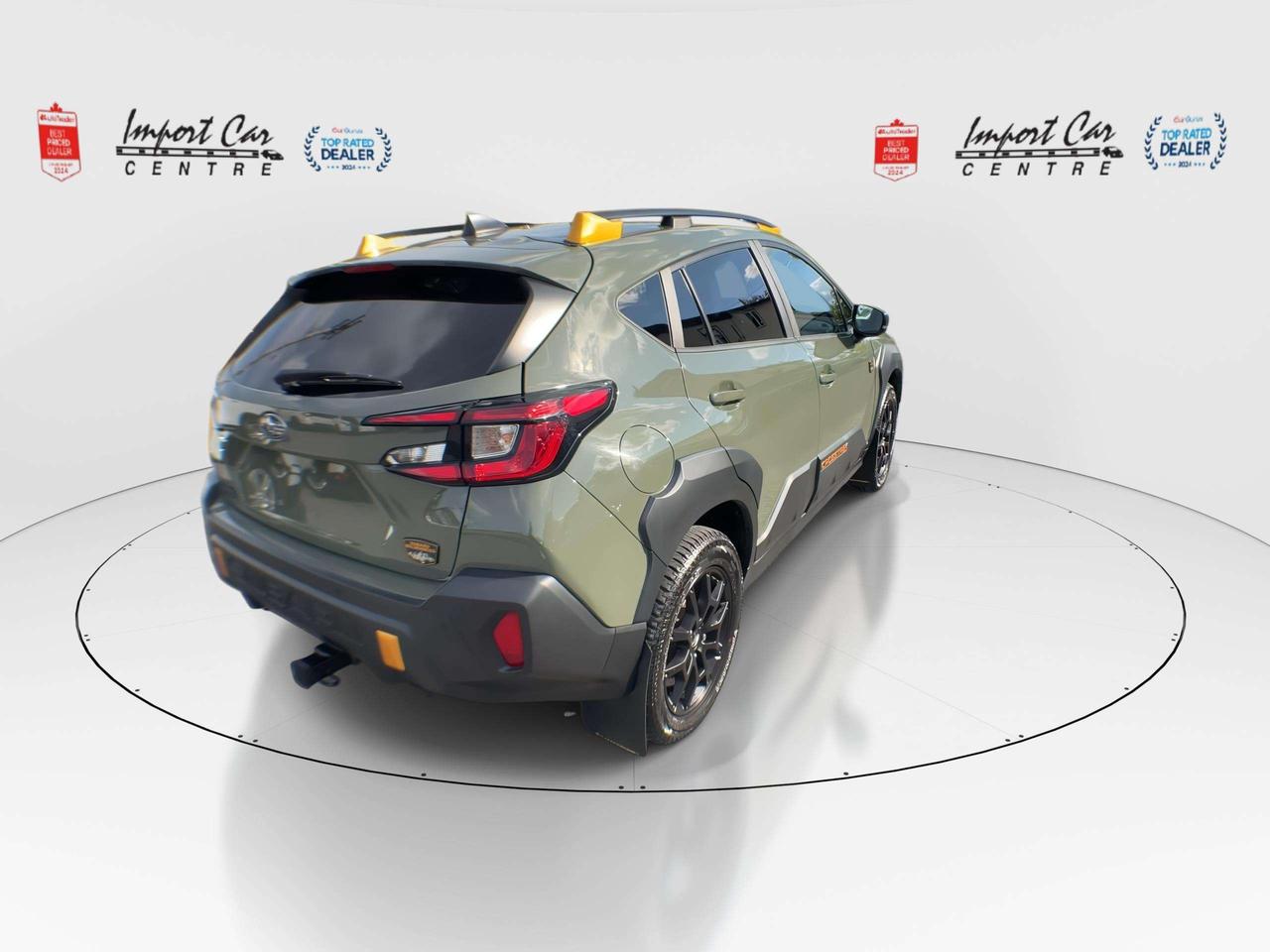 2024 Subaru XV Crosstrek Wilderness WILDERNESS!!  182 HORSES, ALL WEATHER SURFACES, ROOF, BK. CAM, ALLOYS Photo