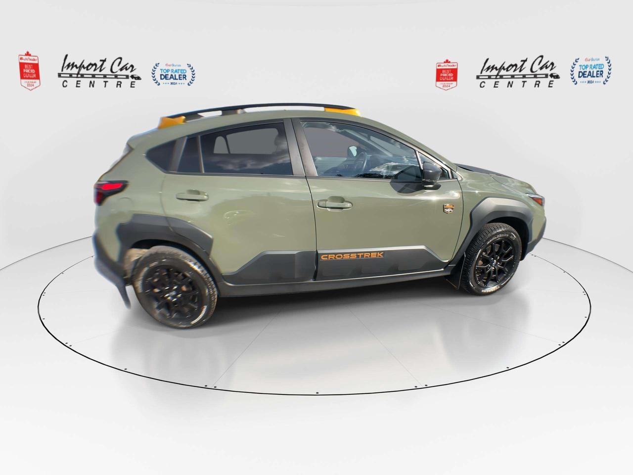 2024 Subaru XV Crosstrek Wilderness WILDERNESS!!  182 HORSES, ALL WEATHER SURFACES, ROOF, BK. CAM, ALLOYS Photo
