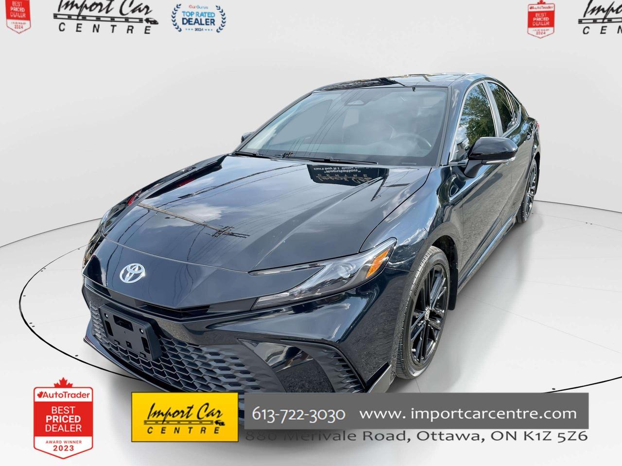 2025 Toyota Camry SE Upgrade LIKE NEW!!  AWD HYBRID, SOFTEX, BLIS, ROOF, HTD. SEATS, BK. CAM, ALLOYS Photo