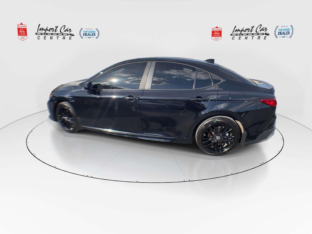 2025 Toyota Camry SE Upgrade LIKE NEW!!  AWD HYBRID, SOFTEX, BLIS, ROOF, HTD. SEATS, BK. CAM, ALLOYS Photo