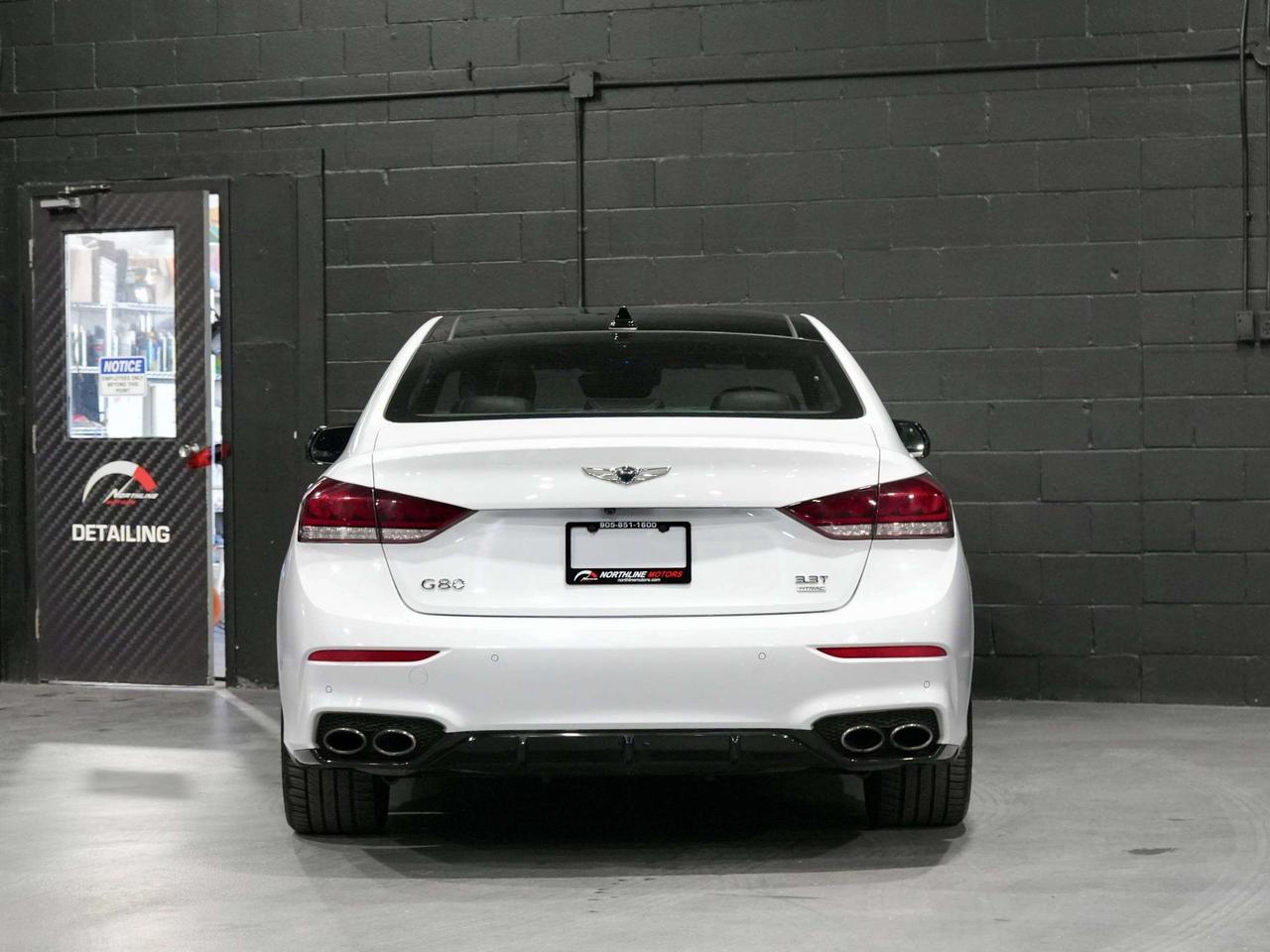 2018 Genesis G80 Sport|HUD|PANO|360|DRIVERASSIST|CARBON INT|LEXICON Photo