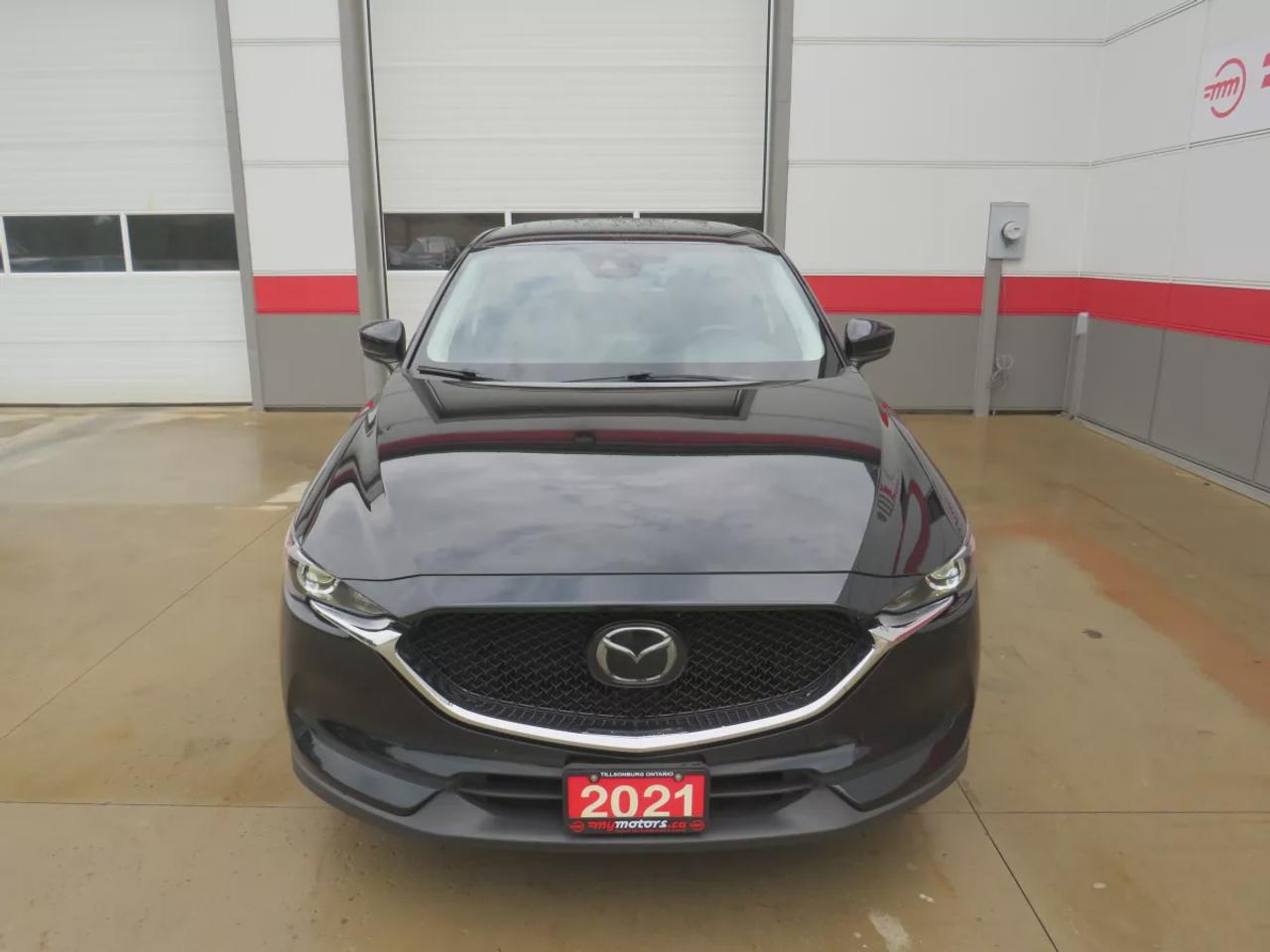 2021 Mazda CX-5 GS | AWD | Automatic | Alloy Wheels | Heated Seats | Heated Steering Wheel | Power Driver Seat | Dual-Zone Climate Control | Touchscreen Display | Android Auto & Apple CarPlay | Bluetooth | Power Liftgate | Back-Up Camera | Adaptive Cruise Control | Blind Photo
