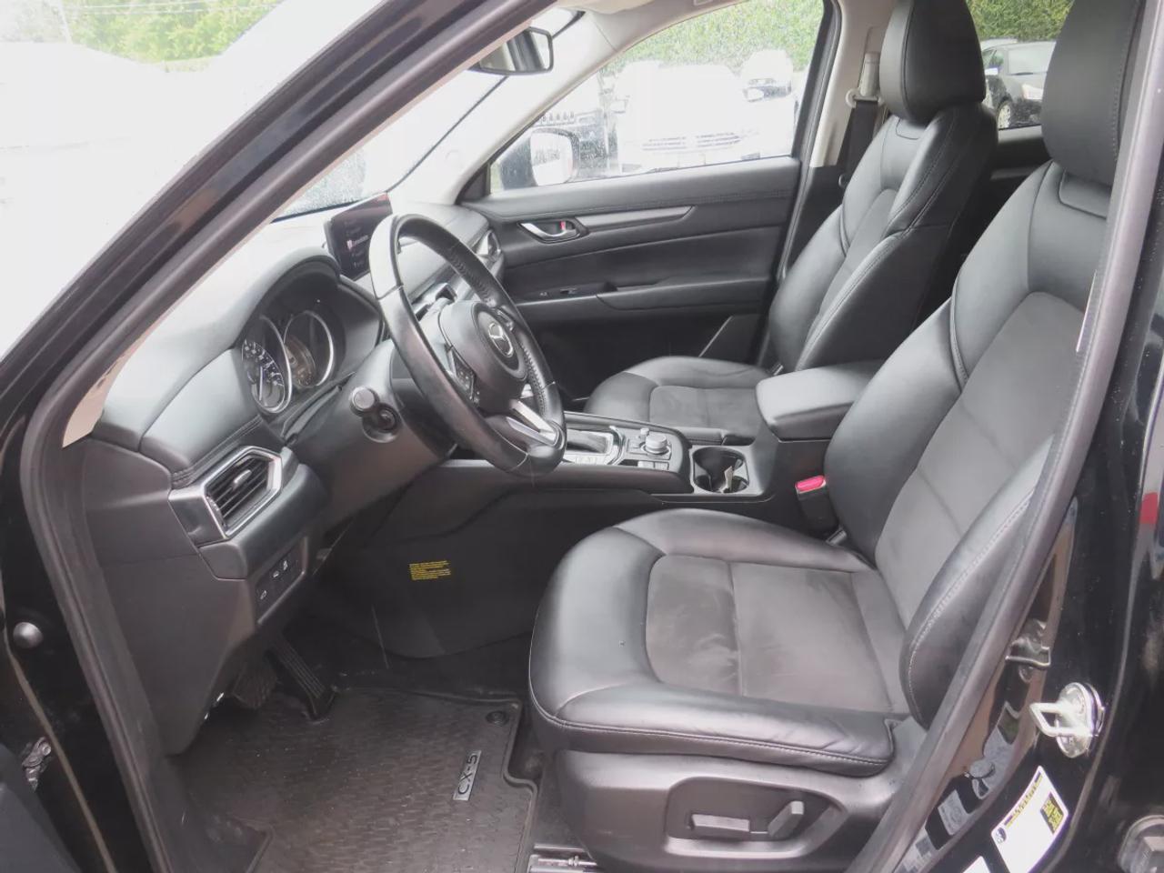 2021 Mazda CX-5 GS | AWD | Automatic | Alloy Wheels | Heated Seats | Heated Steering Wheel | Power Driver Seat | Dual-Zone Climate Control | Touchscreen Display | Android Auto & Apple CarPlay | Bluetooth | Power Liftgate | Back-Up Camera | Adaptive Cruise Control | Blind Photo