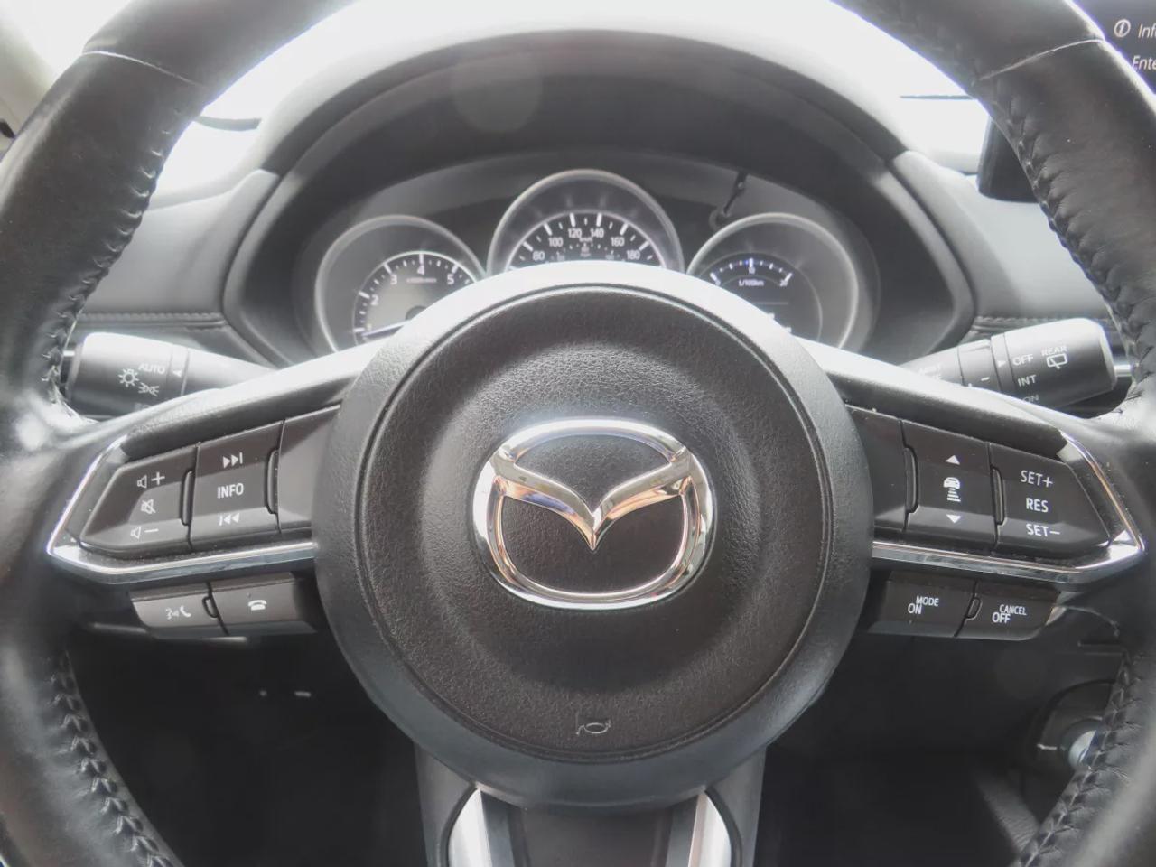 2021 Mazda CX-5 GS | AWD | Automatic | Alloy Wheels | Heated Seats | Heated Steering Wheel | Power Driver Seat | Dual-Zone Climate Control | Touchscreen Display | Android Auto & Apple CarPlay | Bluetooth | Power Liftgate | Back-Up Camera | Adaptive Cruise Control | Blind Photo