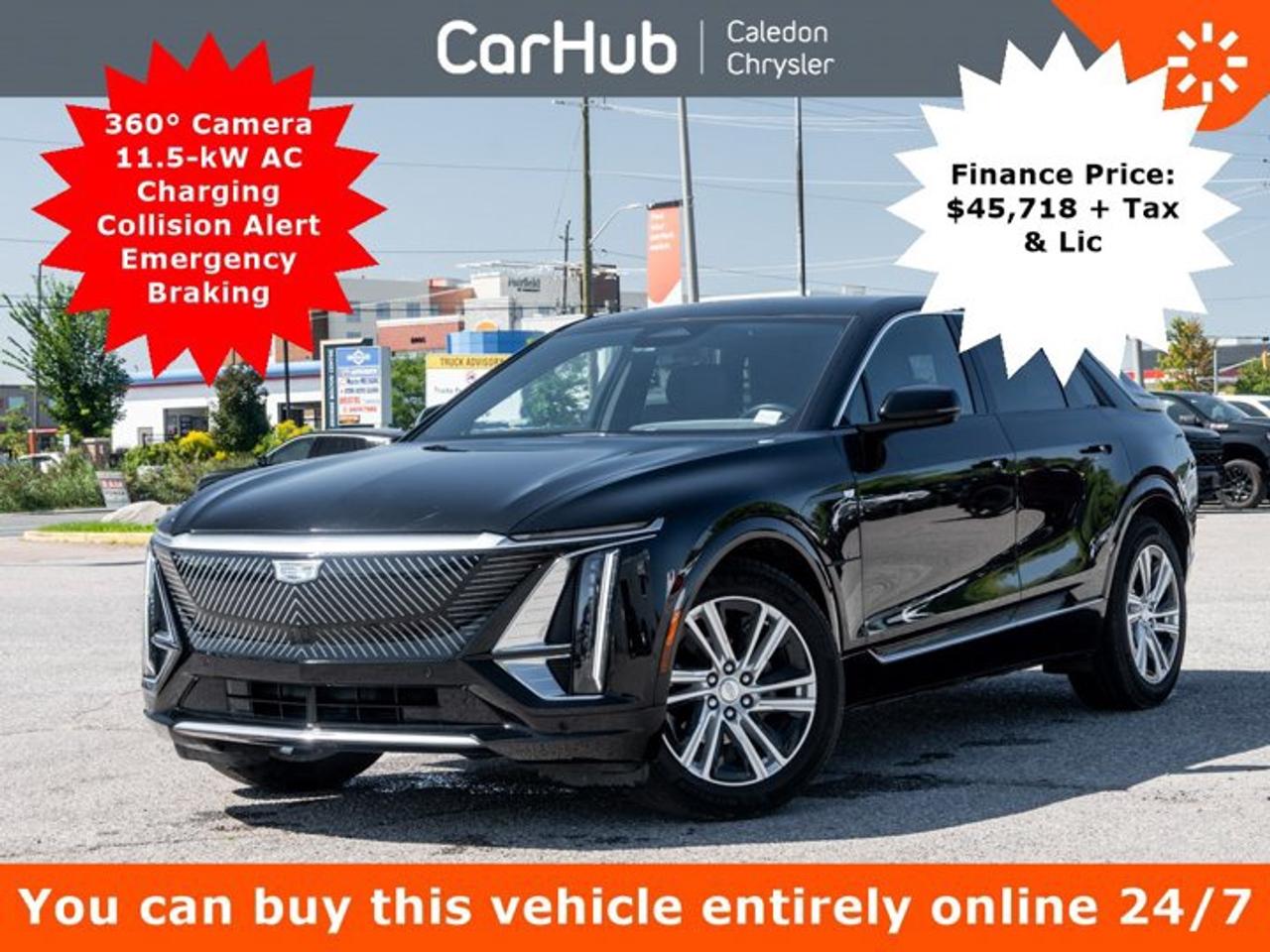 2024 Cadillac LYRIQ Tec AWD Fully Electric | Panoramic Roof | 33-Inch Curved LED Display | Heated Seats| Google built-in Photo0
