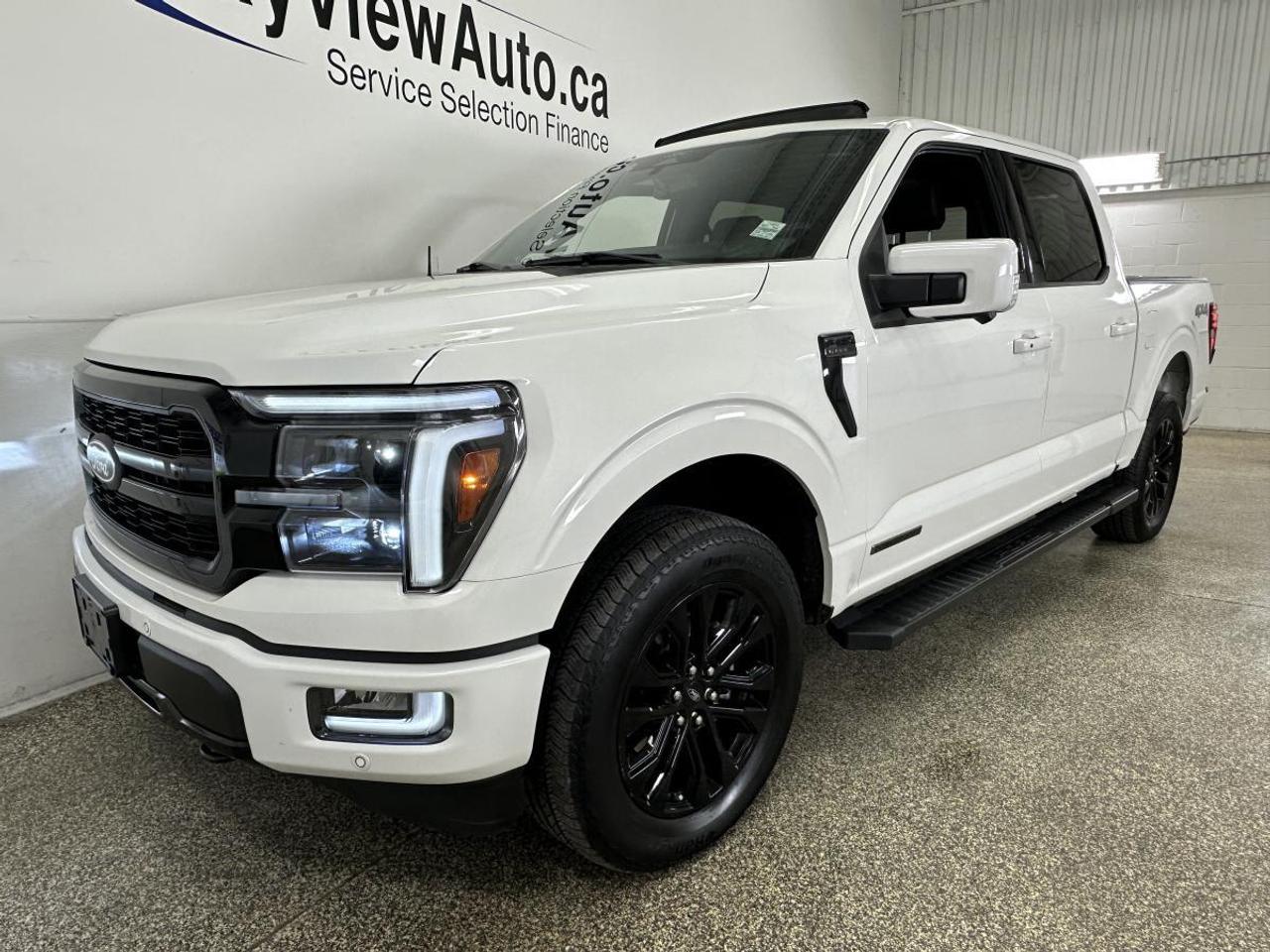 2024 Ford F-150 Lariat LARIAT/HYBRID/4WD/PANOROOF/LEATHER/NAVI/OFF 1 OWNER FOR LEASE! Photo