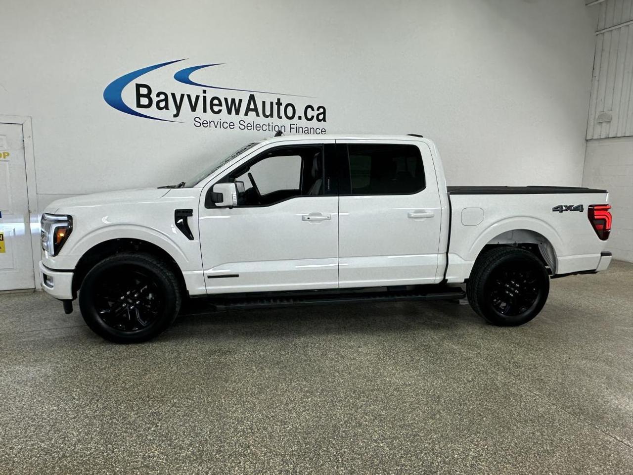2024 Ford F-150 Lariat LARIAT/HYBRID/4WD/PANOROOF/LEATHER/NAVI/OFF 1 OWNER FOR LEASE! Photo