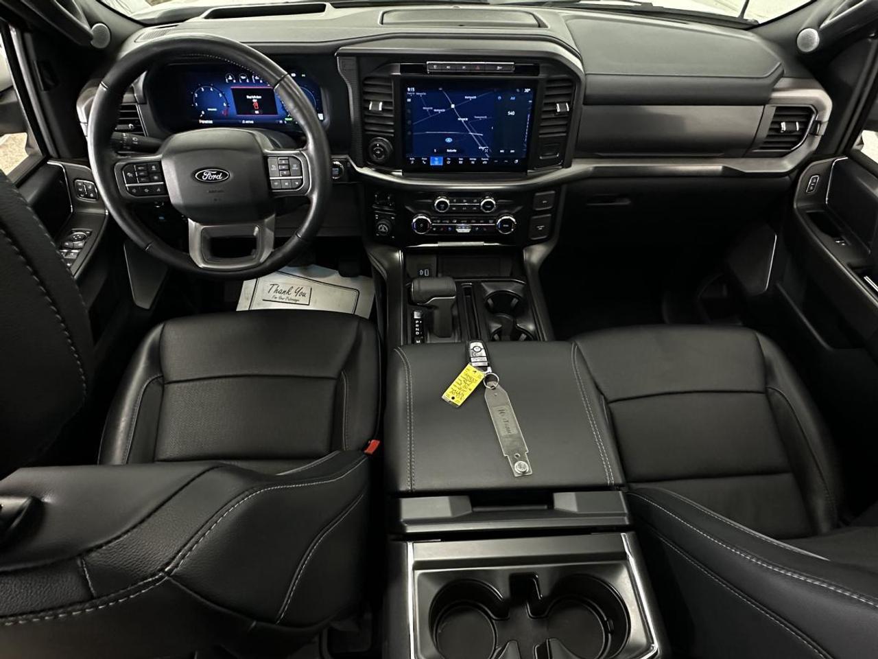 2024 Ford F-150 Lariat LARIAT/HYBRID/4WD/PANOROOF/LEATHER/NAVI/OFF 1 OWNER FOR LEASE! Photo