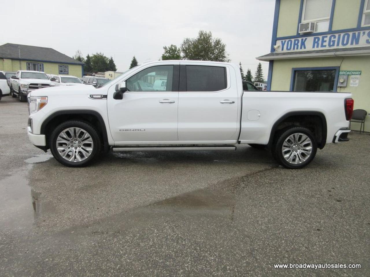2021 GMC Sierra 1500 LOADED DENALI-PACKAGE 5 PASSENGER 3.0L - DURAMAX.. 4X4.. CREW-CAB.. SHORTY.. NAVIGATION.. SUNROOF.. LEATHER.. HEATED/AC SEATS.. BACK-UP CAMERA.. Photo3
