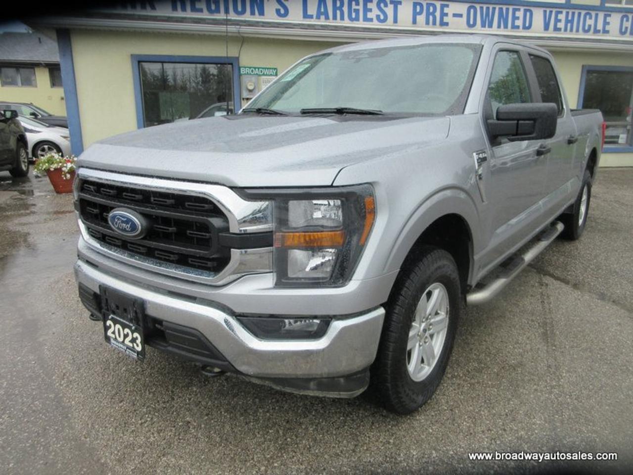 2023 Ford F-150 LIKE NEW XLT-MODEL 6 PASSENGER 5.0L - V8.. 4X4.. CREW-CAB.. SHORTY.. NAVIGATION.. BACK-UP CAMERA.. BLUETOOTH SYSTEM.. KEYLESS ENTRY..