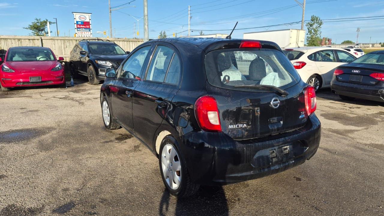 2015 Nissan Micra SV, HATCHBACK, AUTO, GREAT ON FUEL, CERTIFIED Photo
