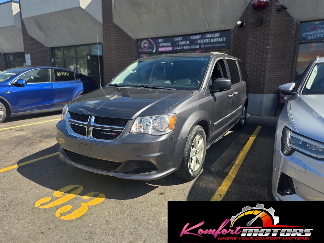 Gray 2016 Dodge Grand Caravan Minivan Automatic