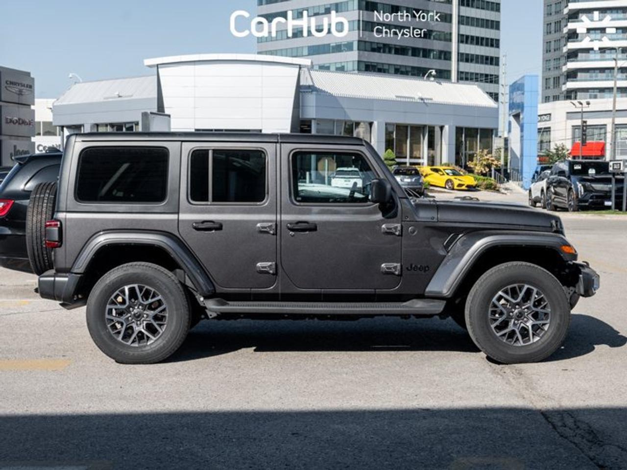 2026 Jeep Wrangler Sahara Apple CarPlay & Android Auto Heated Front Seats Heated Steering Wheel Adaptive Cruise Control Photo4