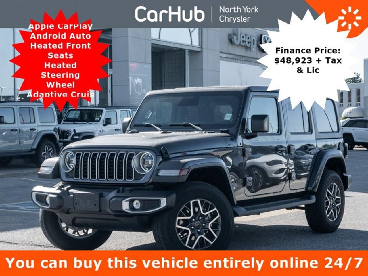 2026 Jeep Wrangler Sahara Apple CarPlay & Android Auto Heated Front Seats Heated Steering Wheel Adaptive Cruise Control Photo