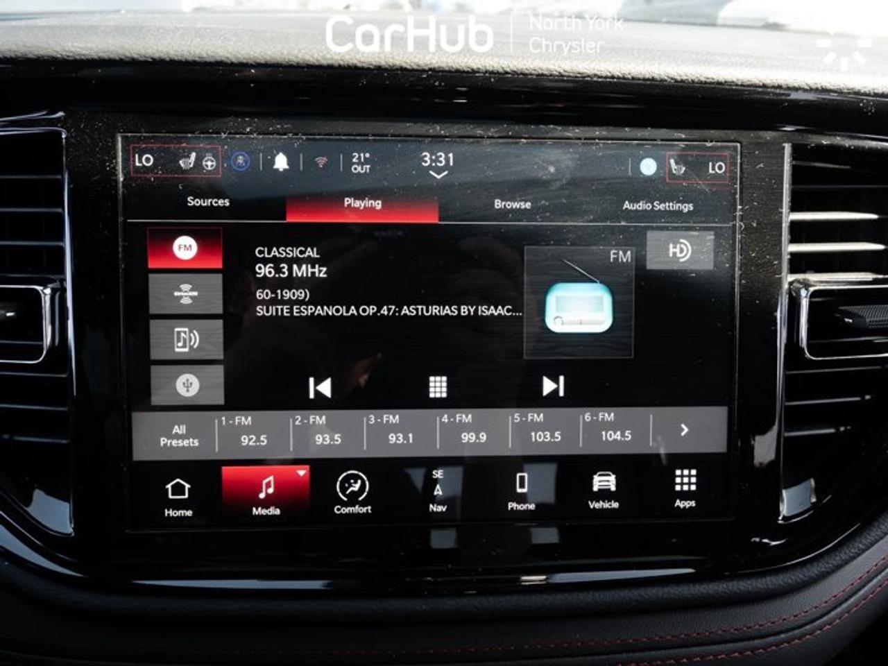 2026 Dodge Durango R/T HEMI V8 Plus Power Sunroof Heated and Ventilated Front Seats Heated Second-Row Seats Photo