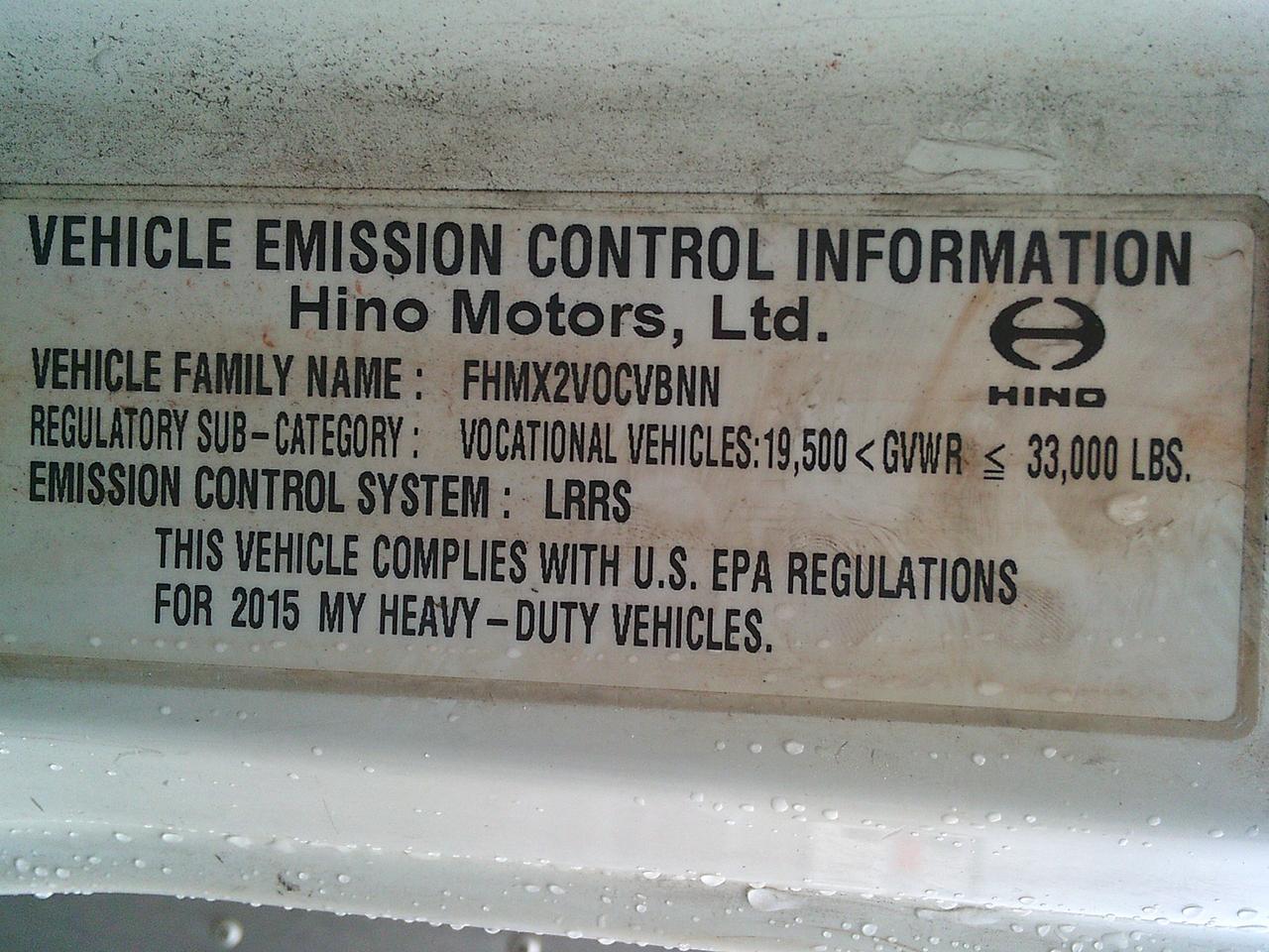 2015 Hino 268  Photo