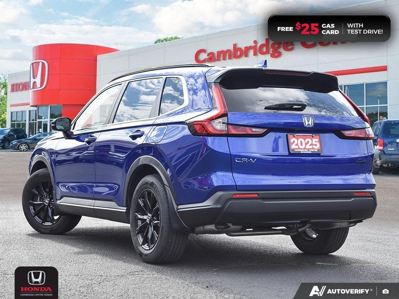 2025 Honda CR-V Sport POWER SUNROOF | REARVIEW CAMERA | APPLE CARPLAY™/ANDROID AUTO™ Photo3