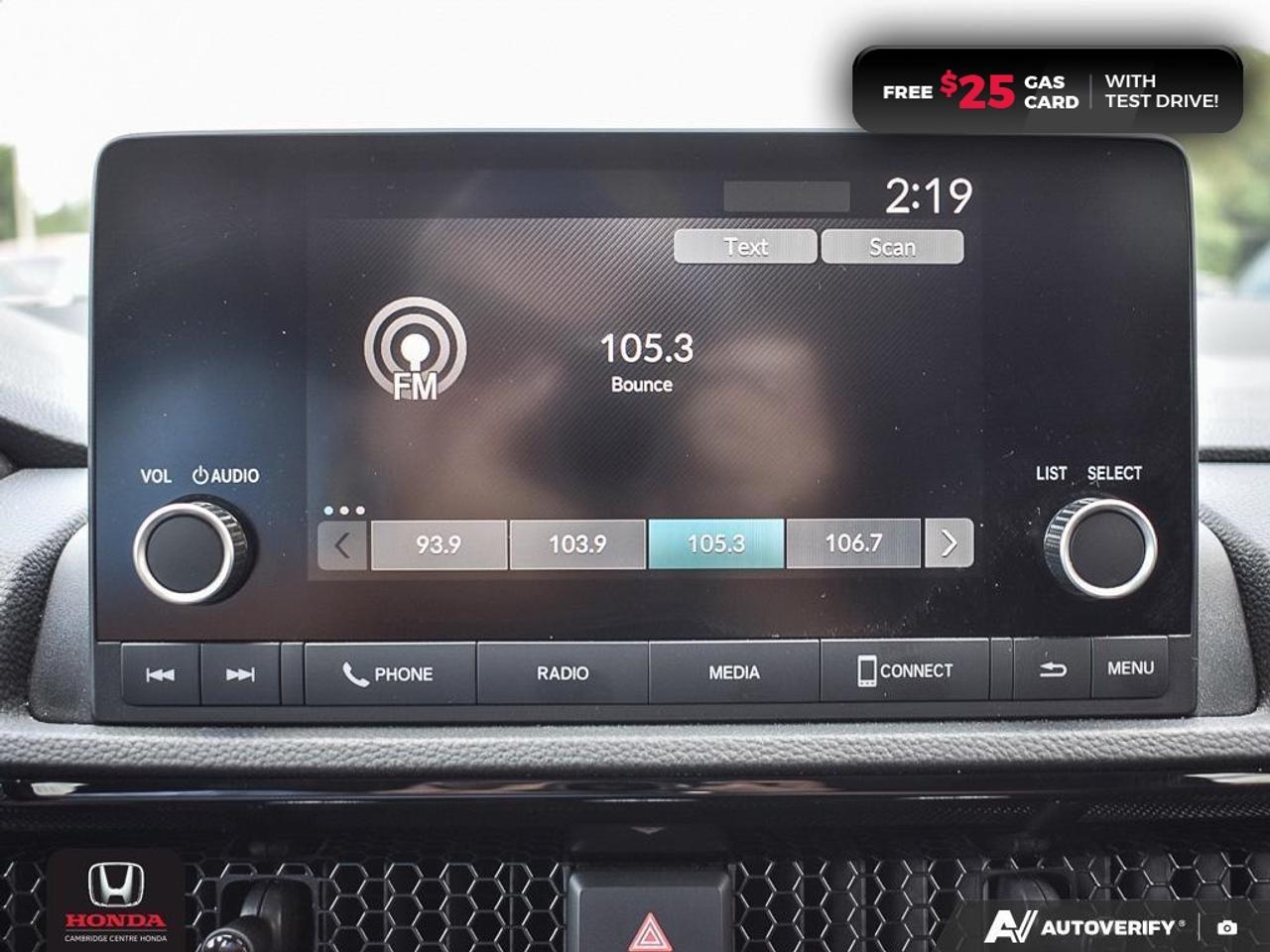 2025 Honda CR-V Sport POWER SUNROOF | REARVIEW CAMERA | APPLE CARPLAY™/ANDROID AUTO™ Photo