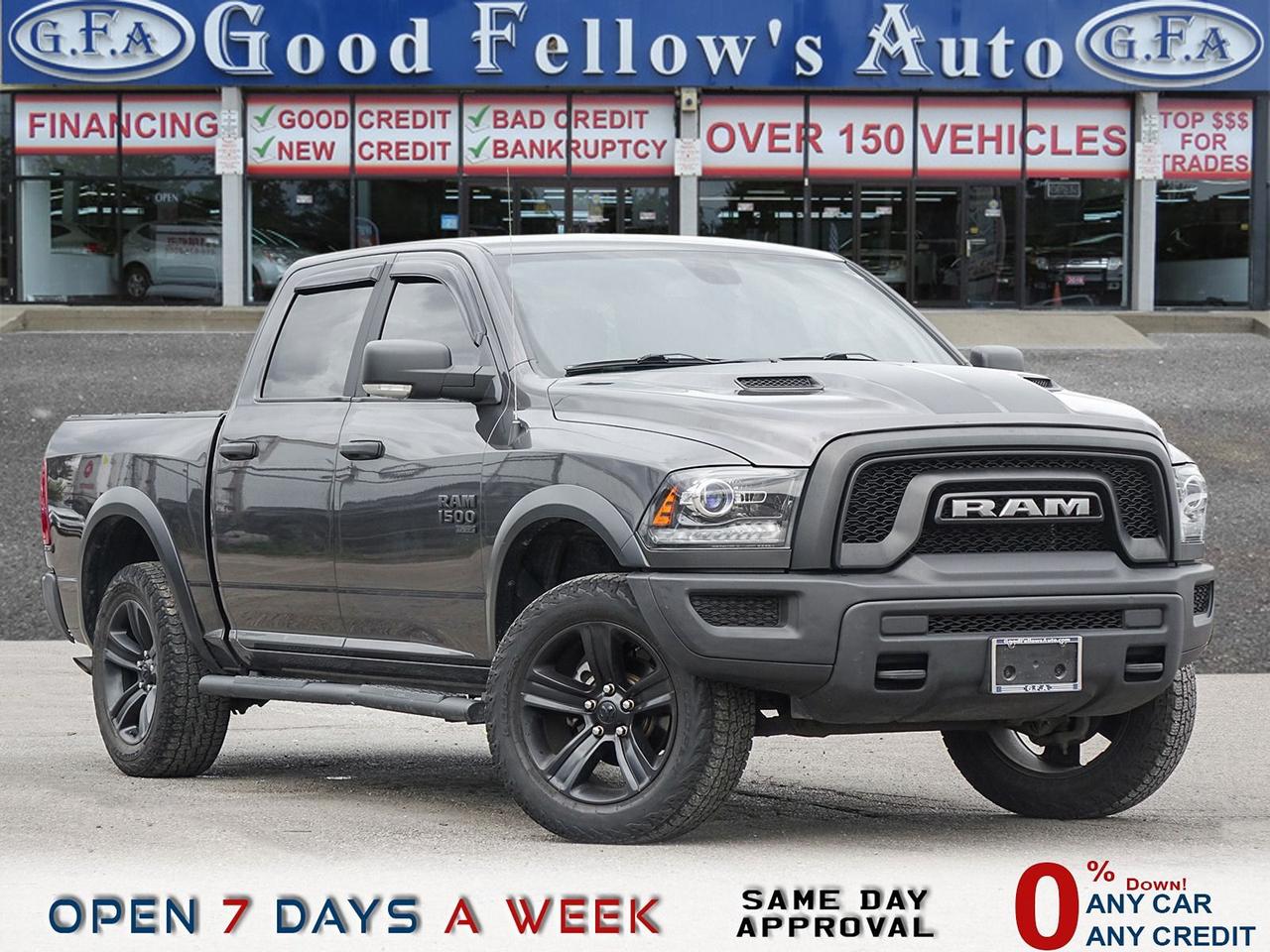2021 RAM 1500 Classic WARLOCK MODEL, CREW CAB, 4X4, SUNROOF, REARVIEW CA - Photo #1