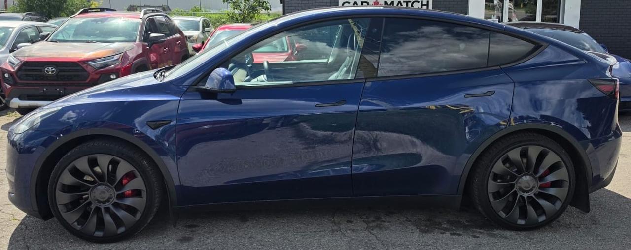 2022 Tesla Model Y PERFORMANCE / NO ACCIDENTS / AWD / LEATHER / NAV Photo2