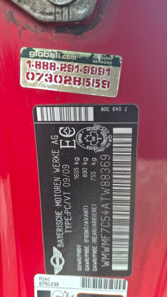 2010 MINI Cooper S, HATCH, TURBO, ONLY 115KMS, AUTO, CERTIFIED Photo
