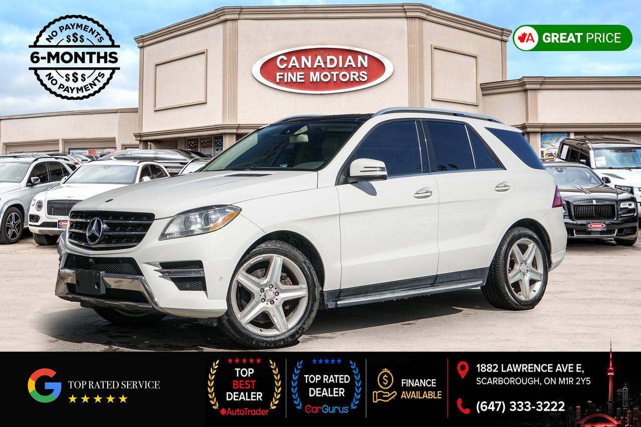 2014 Mercedes-Benz M-Class ML 350 BlueTEC 4MATIC |DIESEL|CLEAN CARFAX|PANO| - Photo #1