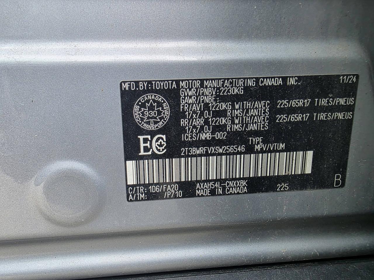 2025 Toyota RAV4 Hybrid LE AWD Photo