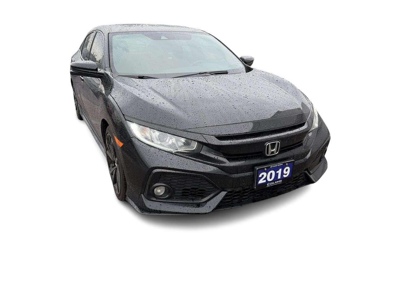 2019 Honda Civic Hatchback Sport MT MANUAL TRANSMISSION | CLEAN CARFAX | DILAWRI CERTIFIED Photo