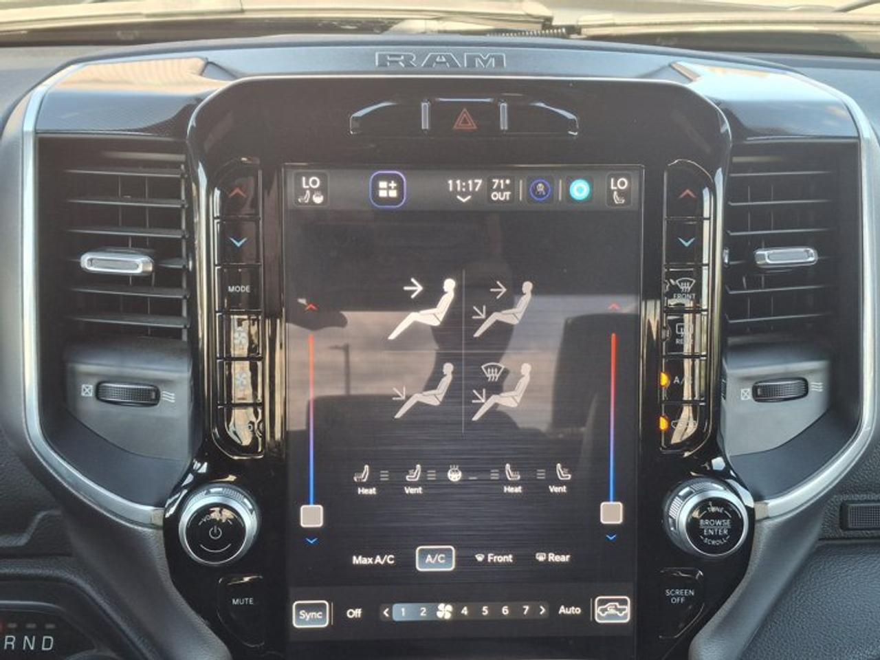 2022 RAM 1500 Laramie Crew 4x4 | 5.7L Hemi | Night Edition | 12" Display | Leather | Heated + Cooled Seats & More! Photo