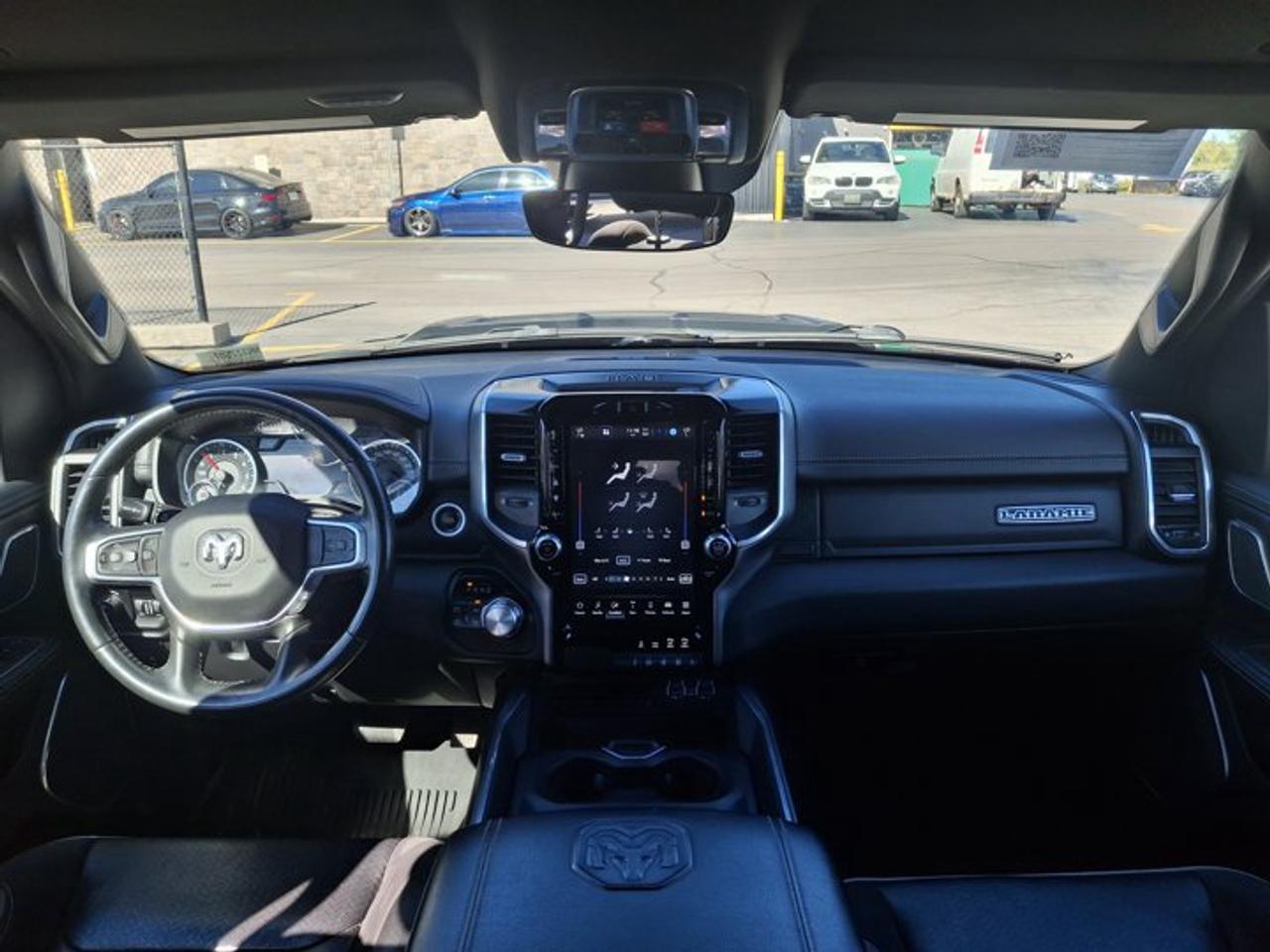 2022 RAM 1500 Laramie Crew 4x4 | 5.7L Hemi | Night Edition | 12" Display | Leather | Heated + Cooled Seats & More! Photo
