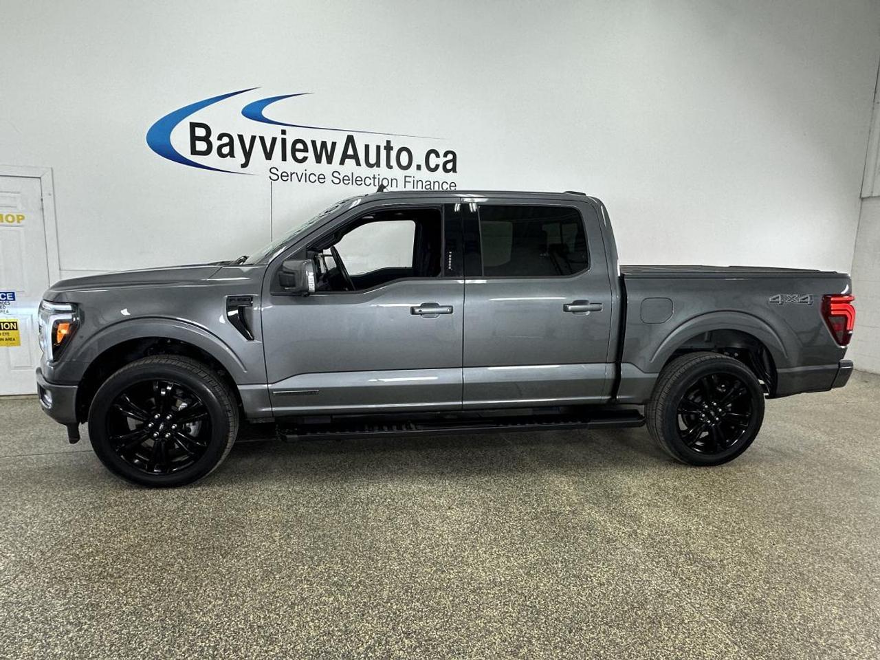 2024 Ford F-150 Lariat LARIAT/HYBRID/4WD/PANOROOF/LEATHER/NAVI/1 OWNER FORD LEASE! Photo2