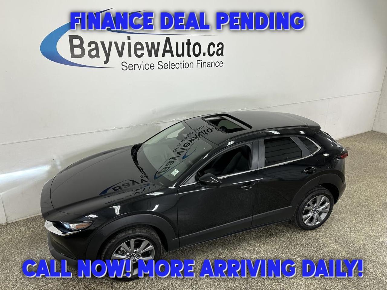 2024 Mazda CX-30 GS/AWD/LUXURY LEATHER/SUNROOF/39KM/BLACK! Photo0