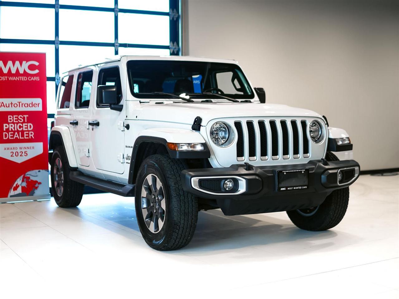 2023 Jeep Wrangler SAHARA 3.6L | LEATHER | FREEDOM TOP | COLD + TOW PKG Photo3